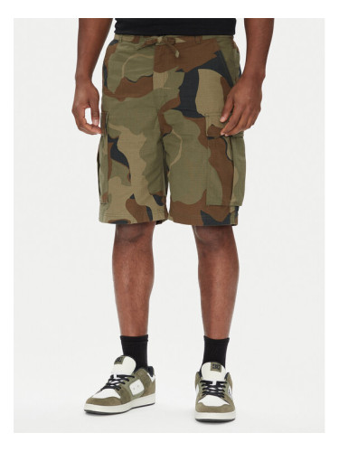 DC Шорти от плат Tundra ADYWS03086 Зелен Regular Fit