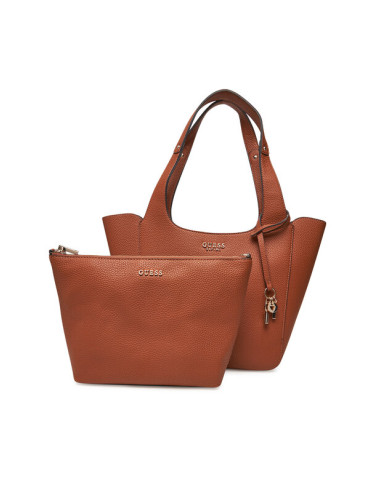 Guess Дамска чанта Calista HWBG73 34220 Кафяв