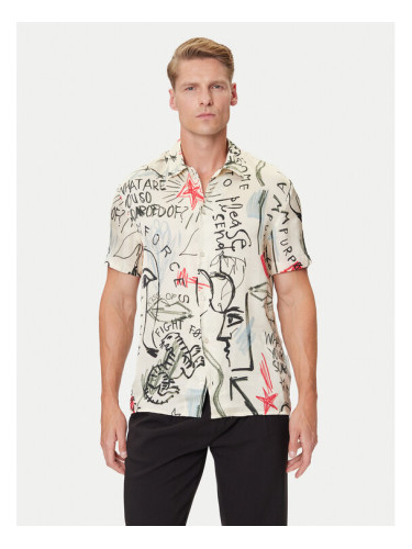 Baldessarini Риза B3 76002.3725 Бял Regular Fit