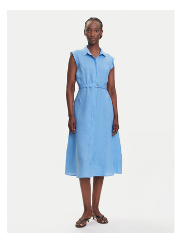 Marella Рокля тип риза Rodesia 2515221262 Светлосиньо Regular Fit
