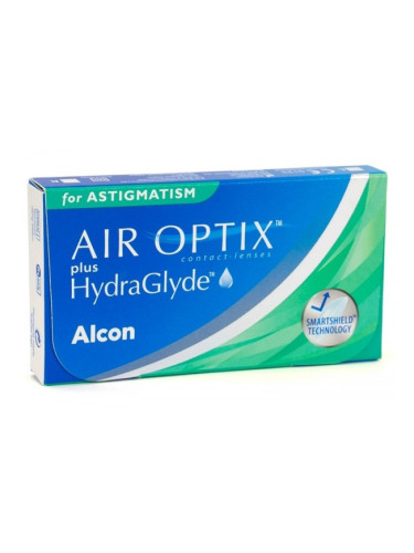 Air Optix Plus Hydraglyde for Astigmatism (3 лещи)