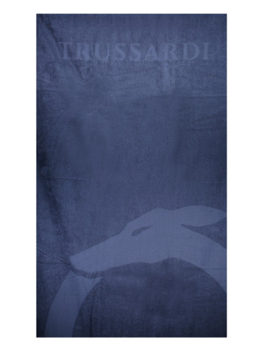 Мъжка плажна кърпа TRUSSARDI JEANS синя