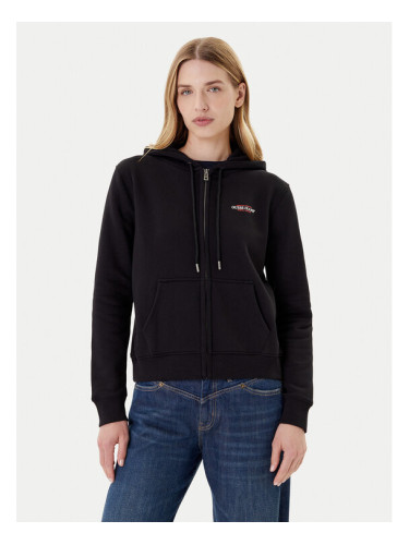 Guess Jeans Суитшърт W4YQ13 KC811 Черен Regular Fit