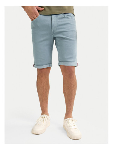 Petrol Industries Дънкови шорти M-ROS-SHO005 Светлосиньо Slim Fit