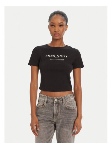Miss Sixty Тишърт 6L1SJ4300000 Черен Slim Fit