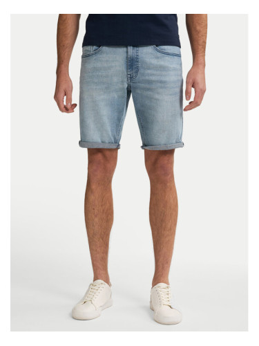 Petrol Industries Дънкови шорти M-1050-SHO002 Син Regular Fit