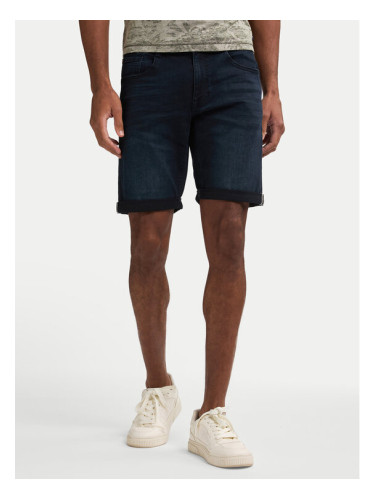 Petrol Industries Дънкови шорти M-1050-SHO002 Тъмносин Regular Fit