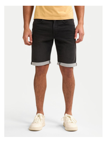 Petrol Industries Дънкови шорти M-ROS-SHO001 Сив Slim Fit