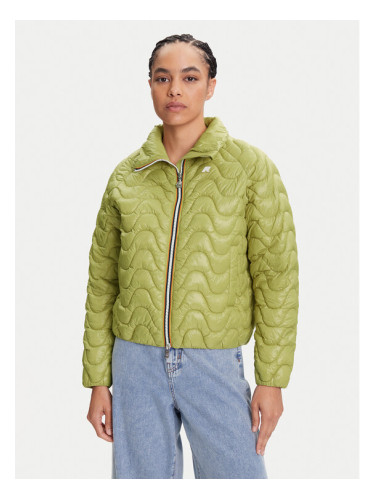 K-Way Преходно яке Soje K71421W Зелен Slim Fit