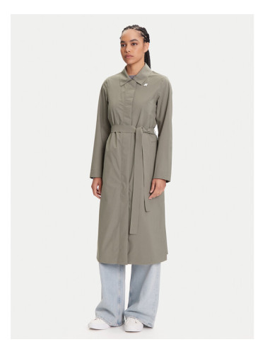 K-Way Тренч Barbra K61337W Зелен Regular Fit