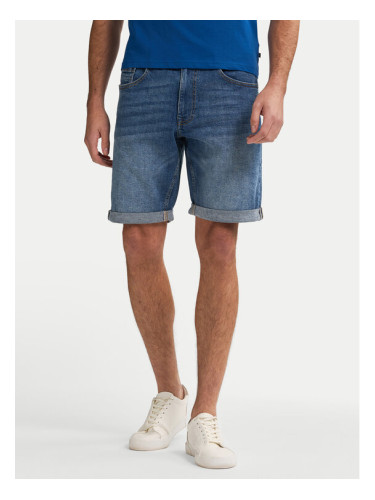 Petrol Industries Дънкови шорти M-1050-SHO002 Син Regular Fit