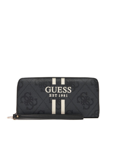 Guess Портфейл Laurell II Slg SWOS74 59146 Черен