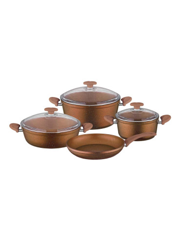 СЕТ СЪДОВЕ ЗА ГОТВЕНЕ 7 ЧАСТИ