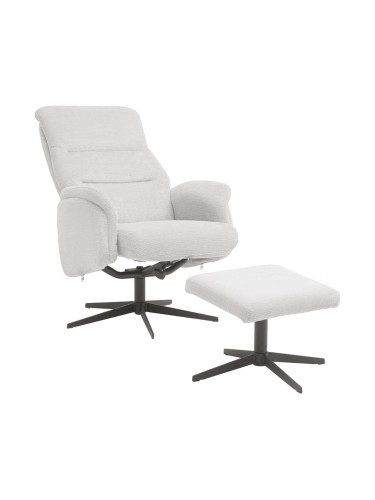 СВЕТЛОСИВО РЕЛАКС КРЕСЛО СТАР С ВКЛЮЧЕНА ТАБУРЕТКА 72/105-94/91-114 СМ