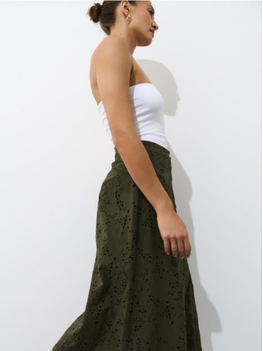 Mohito - Памучна пола - каки