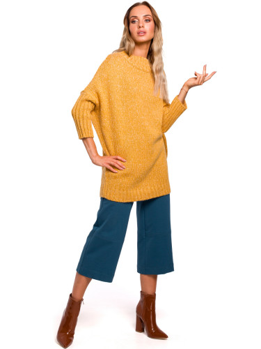 Made Of Emotion Woman's Pullover M470 Honey