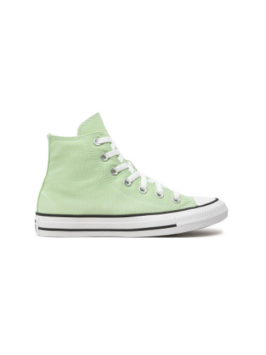 Converse Chuck Taylor All Star Seasonal Colour High Top Green Unisex - Спортни обувки Converse - Зелен - A08582C-6.5 - Size: 6.5
