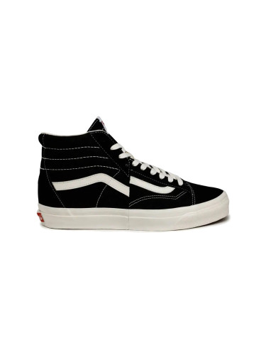 Vans Clash The Wall LX Suede/ Canvas Black/White Мъже - Спортни обувки Vans - Черен - VN000CNKBA2-10 - Size: 10