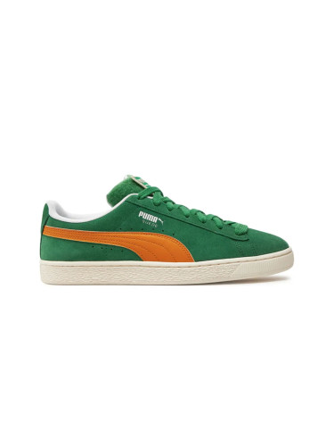Puma Suede Patch Мъже - Спортни обувки Puma - Зелен - 395388-01-8 - Size: 8