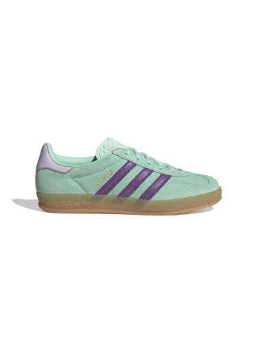 adidas Gazelle Indoor W Жени - Спортни обувки adidas Originals - Зелен - JQ0192-5.5 - Size: 5.5