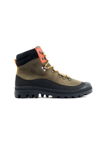 Palladium Pallabrousse Hiker WP+ Olive Night Мъже - Обувки Palladium - Зелен - 08840-325-M-8.5 - Size: 8.5