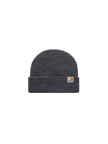 Carhartt WIP Stratus Hat Low Dark Grey Heather Unisex - Чапки Carhartt WIP - Сив - I025741_ZM_XX-One-size - Size: One size