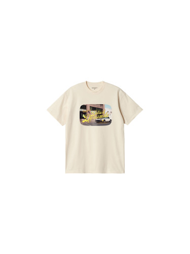 Carhartt WIP S/S Greatest Flicks T-Shirt Natural Мъже - Тениски Carhartt WIP - Offwhite - I034393_05_XX-L - Size: L