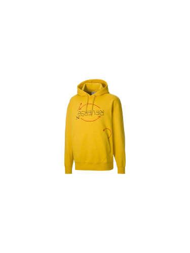 Puma x Michael Lau Reverse Men's Hoodie Мъже - Суитшърти и блузи с качулка Puma - Жълт - 530357_79-XL - Size: XL