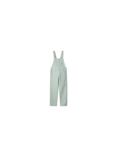 Carhartt WIP W' Bib Overall Straight Frosted Green Жени - Панталони Carhartt WIP - Зелен - I034322_0F3_02-L - Size: L