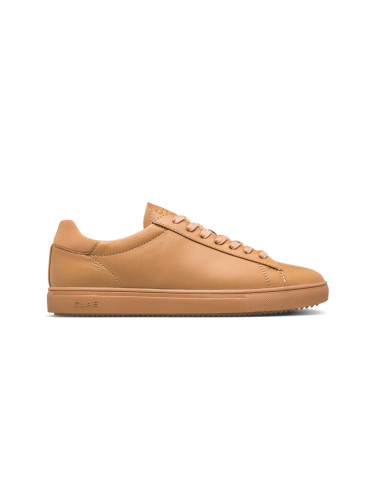 Clae Bradley Camel Brown Leather Мъже - Спортни обувки Clae - Кафяв - CL23CBR11-10.5 - Size: 10.5