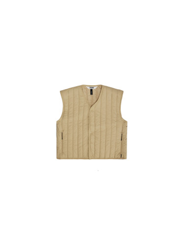 Rains Banja Short Liner W Vest Sand Жени - Якета Rains - Светло кафяв - 21650-24-L - Size: L
