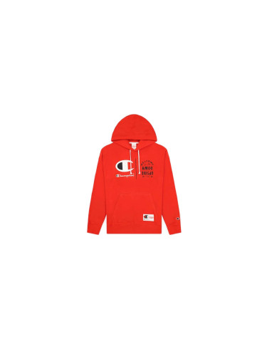 Champion x Stranger Things Hoodie Red Мъже - Суитшърти и блузи с качулка Champion - Червен - 217780-RS033-L - Size: L