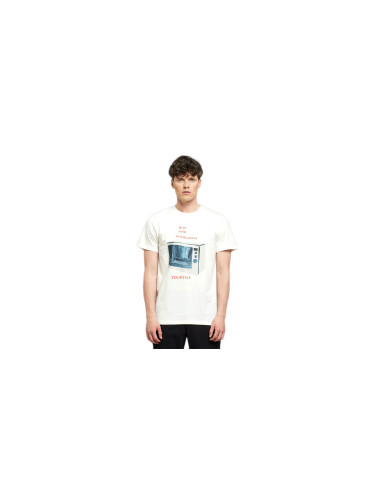 Dedicated Stockholm Shrigley Microwave Off White Мъже - Тениски Dedicated - Бял - 21052-L - Size: L