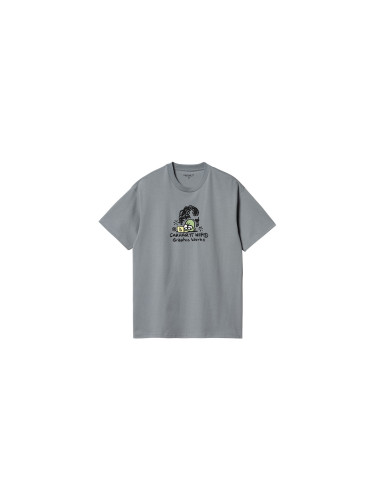 Carhartt WIP S/S Graphic Works T-Shirt Dove Grey Мъже - Тениски Carhartt WIP - Сив - I034014_191_XX-M - Size: M