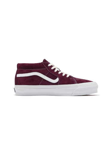Vans Sk8-Mid Reissue 83 Red Unisex - Спортни обувки Vans - Червен - VN000CQQ4QU-10 - Size: 10