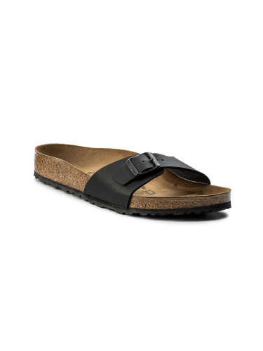 Birkenstock Madrid Birko-Flor Patent Regular Fit Жени - Сандали Birkenstock - Черен - 40791-3.5 - Size: 3.5