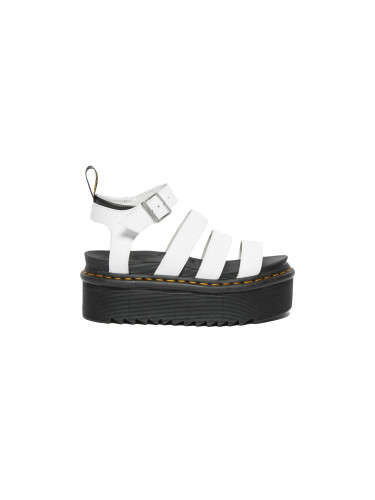 Dr. Martens Blaire Quad Hydro Leather Platform Sandals W White Жени - Сандали Dr. Martens - Бял - DM27296100-6.5 - Size: 6.5