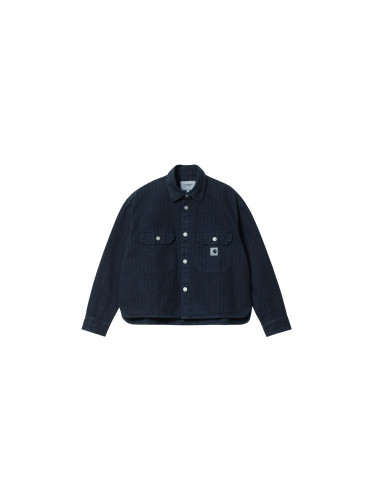 Carhartt WIP W L/S Trade Shirt Mizar black Жени - Якета Carhartt WIP - Черен - I029109_0VQ_GD-L - Size: L