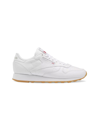 Reebok Classic Leather White 100008491 Мъже - Спортни обувки Reebok - Бял - 100008491-4.5 - Size: 4.5