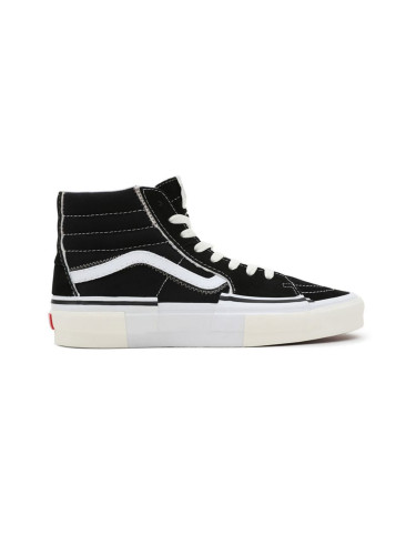 Vans SK8-Hi Reconstruct Black Unisex - Спортни обувки Vans - Черен - VN0005UK6BT-8 - Size: 8