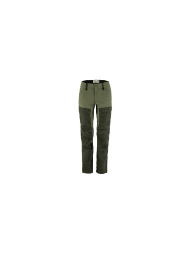 Fjällräven Keb Trousers Curved W Short Blue F89852S-662-625 Жени - Панталони Fjällräven - Зелен - F89852S-662-625-32 - Size: 32