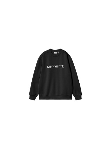 Carhartt WIP W' Carhartt Sweat Black Мъже - Суитшърти и блузи с качулка Carhartt WIP - Черен - I033647_0D2_XX-M - Size: M