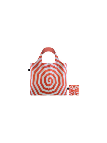 Loqi Louise Bourgeois - Spirals Red Recycled Bag Unisex - Раници и чанти LOQI - Червен - LB.SR-One-size - Size: One size