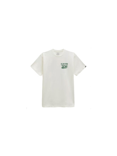 Vans Hi Road RV T-shirt Мъже - Тениски Vans - Бял - VN000F3EFS8-L - Size: L