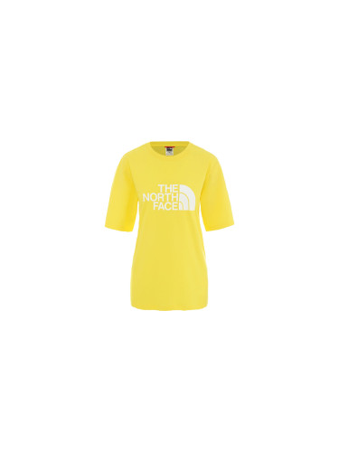 The North Face W Bf Easy Tee Lemon Жени - Тениски The North Face - Жълт - NF0A4M5PDW9-XS - Size: XS