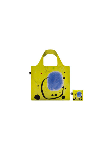 Loqi Joan Miro - Gold of Azure Recycled Bag Unisex - Раници и чанти LOQI - Жълт - JM.GA-One-size - Size: One size