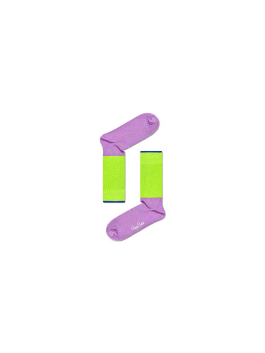 Happy Socks I Am Blocked Purple Unisex - Чорапи Happy Socks - Лилав - IMB01-7000-4-7 - Size: 4-7