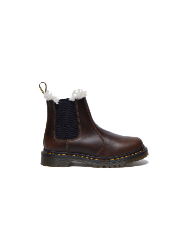 Dr. Martens 2976 Faux Fur Lined Chelsea Boots Жени - Обувки Dr. Martens - Кафяв - DM32016777-4 - Size: 4