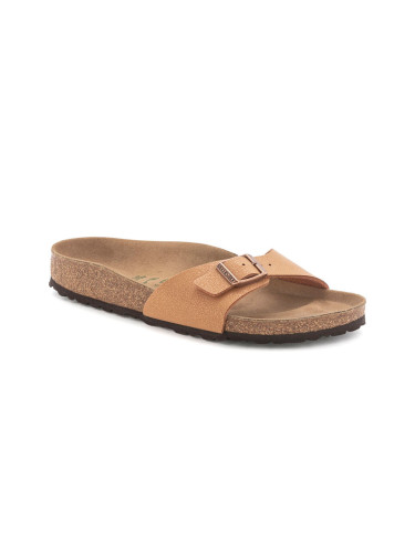 Birkenstock Madrid Vegan Birko-Flor Nubuck Narrow Fit Light Brown Жени - Сандали Birkenstock - Светло кафяв - 1025050-8 - Size: 8