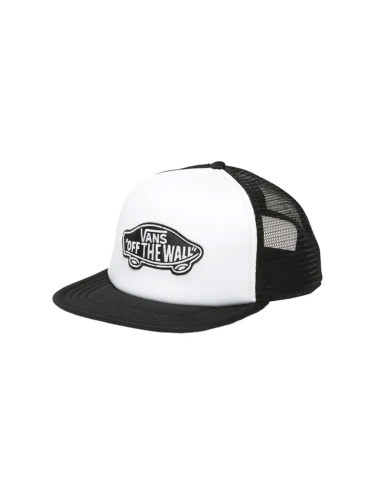 Vans Classic Patch Curved Bill Trucker Black/White Unisex - Чапки Vans - Черен - VN00066XY28-One-size - Size: One size